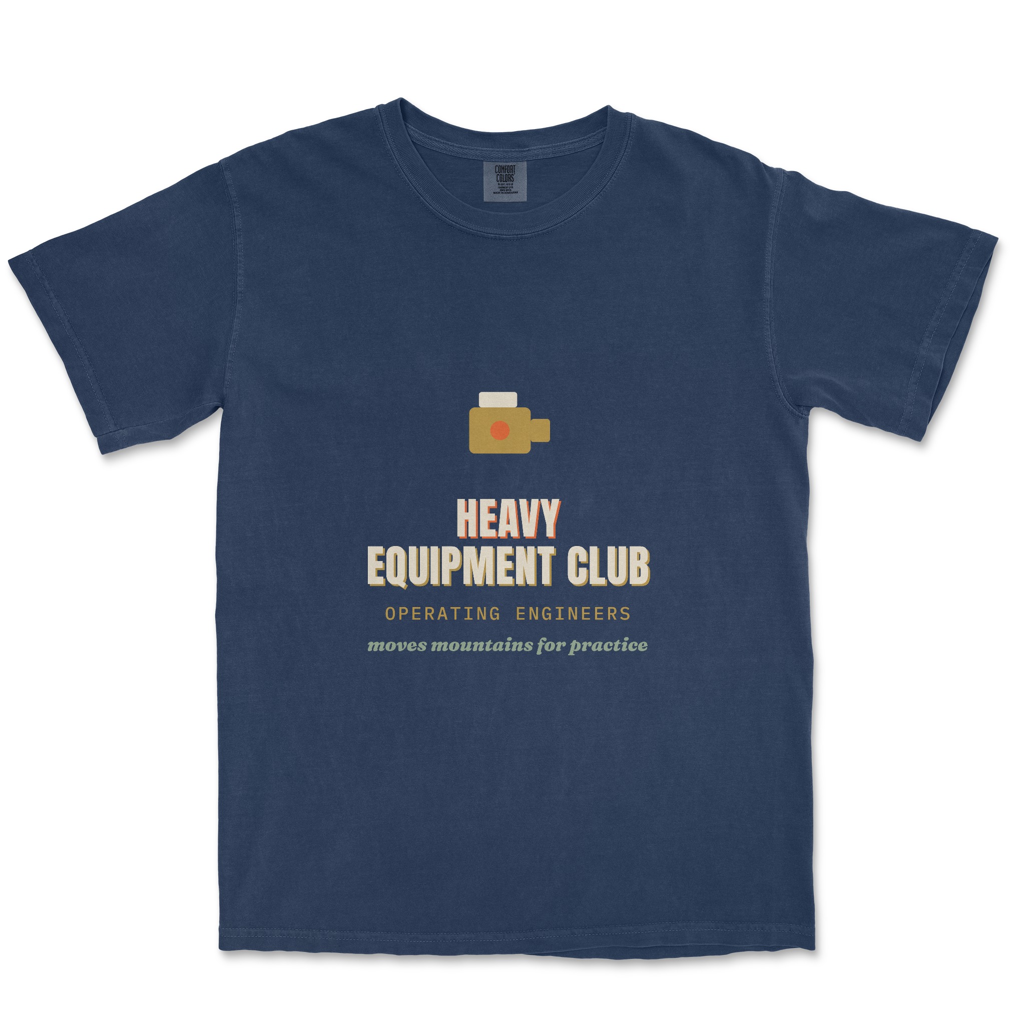 Heavy Equipment Club Tee — front