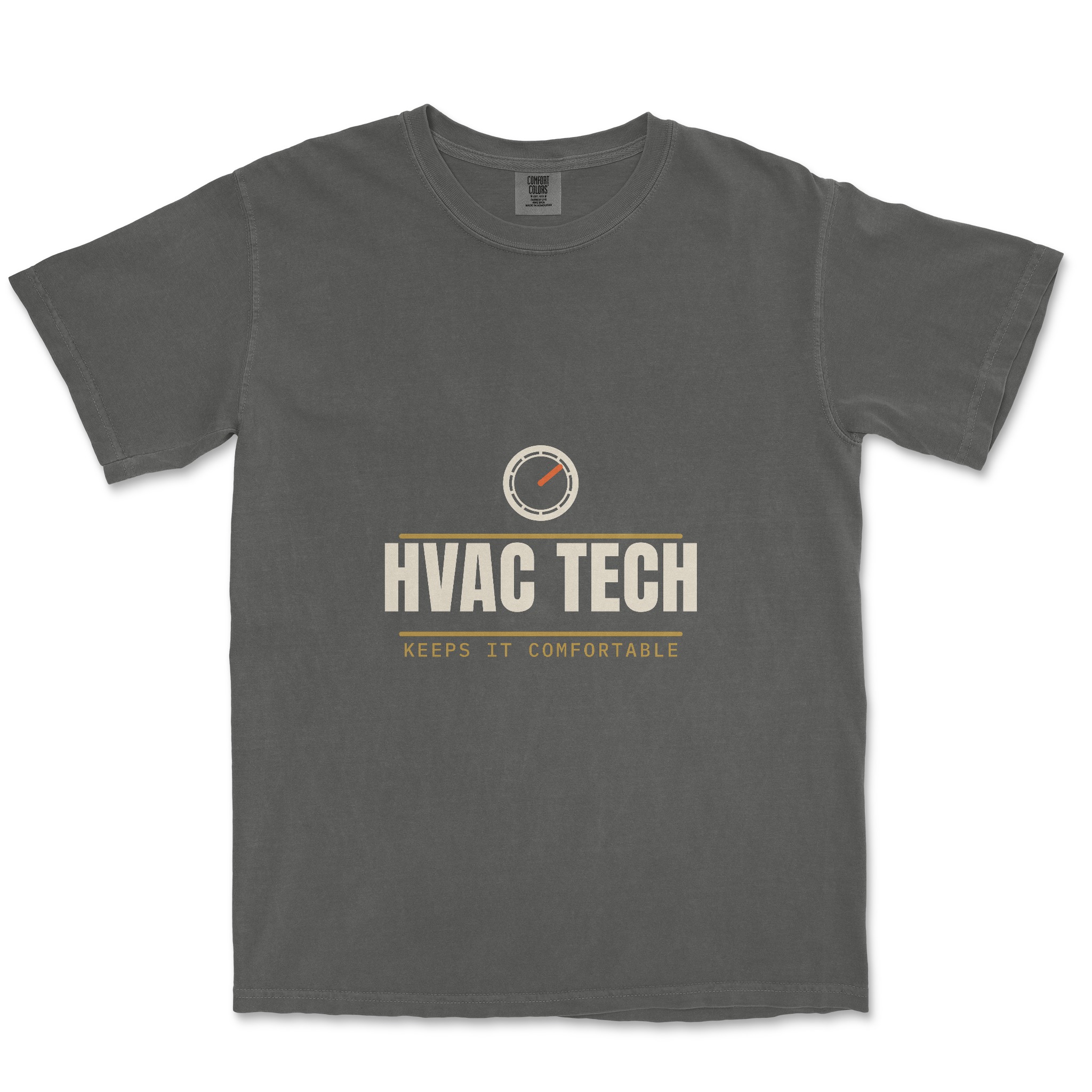HVAC Tech Tee — Dreamship production preview