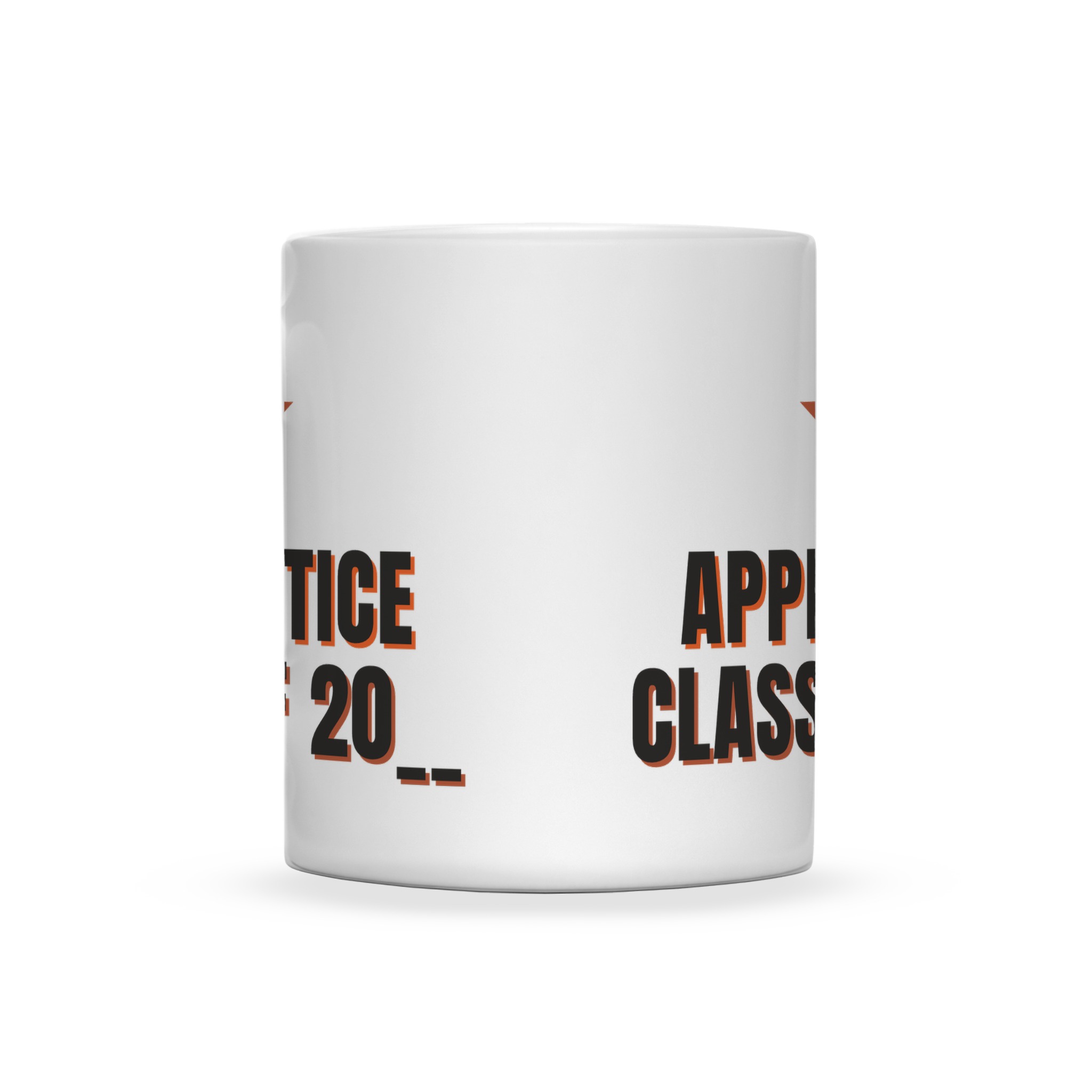 Apprentice Class Of 20__ Mug — front