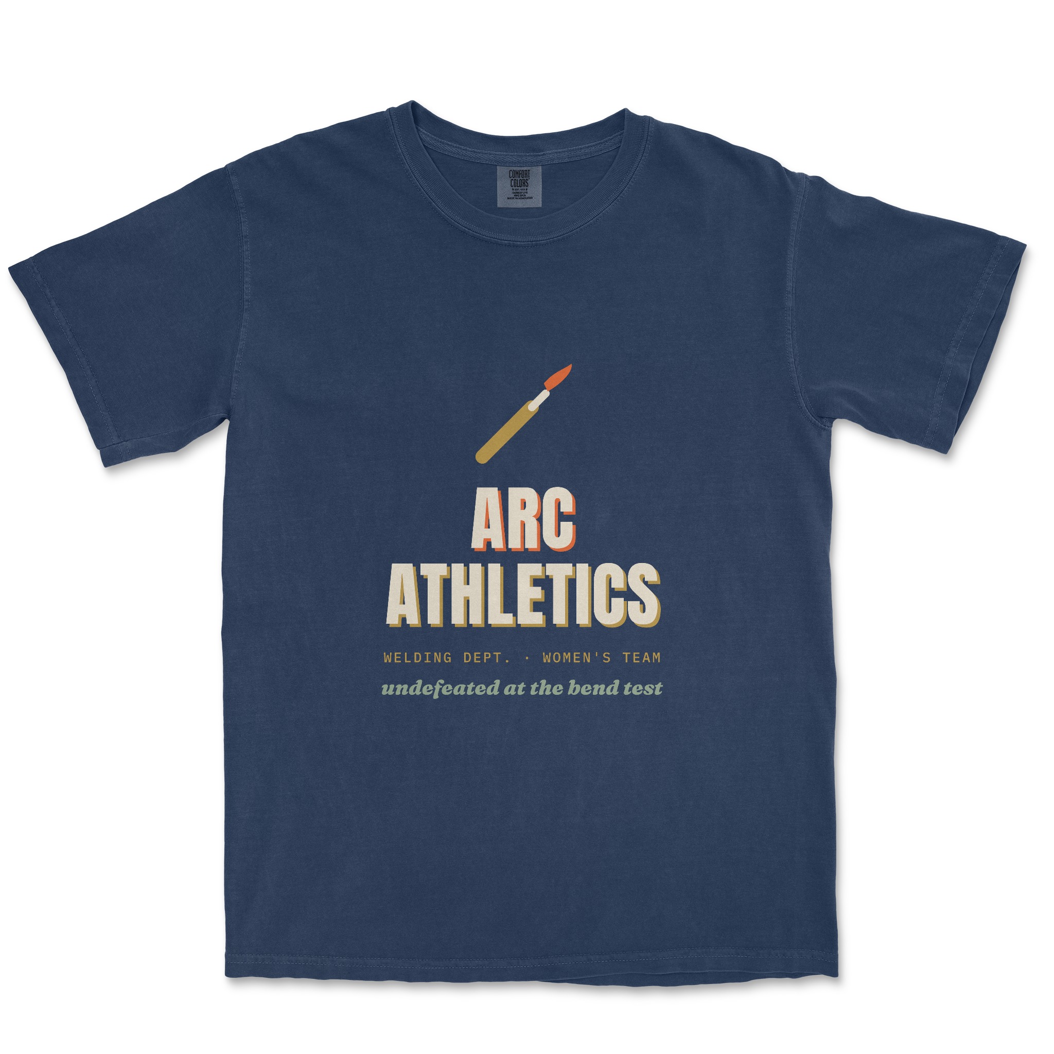 Arc Athletics Tee — Dreamship production preview