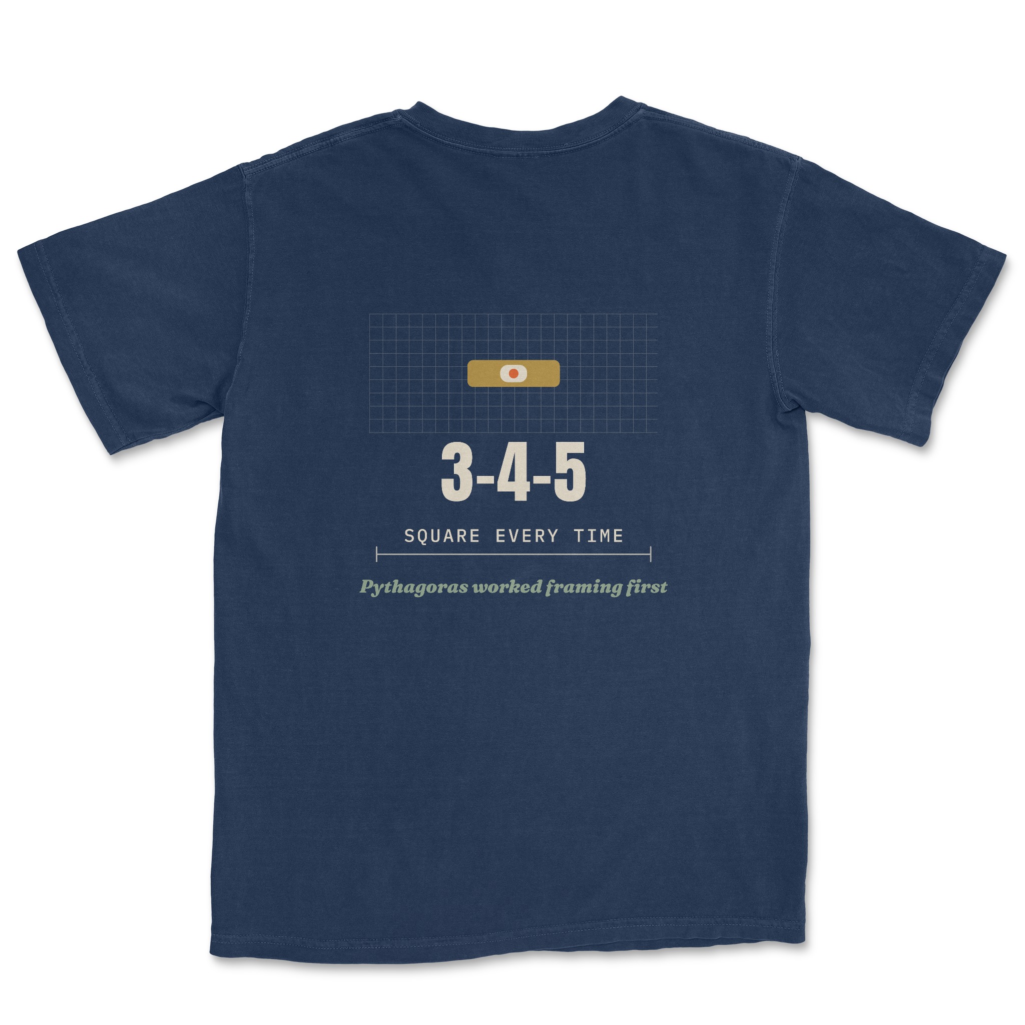 3-4-5 Tee — back