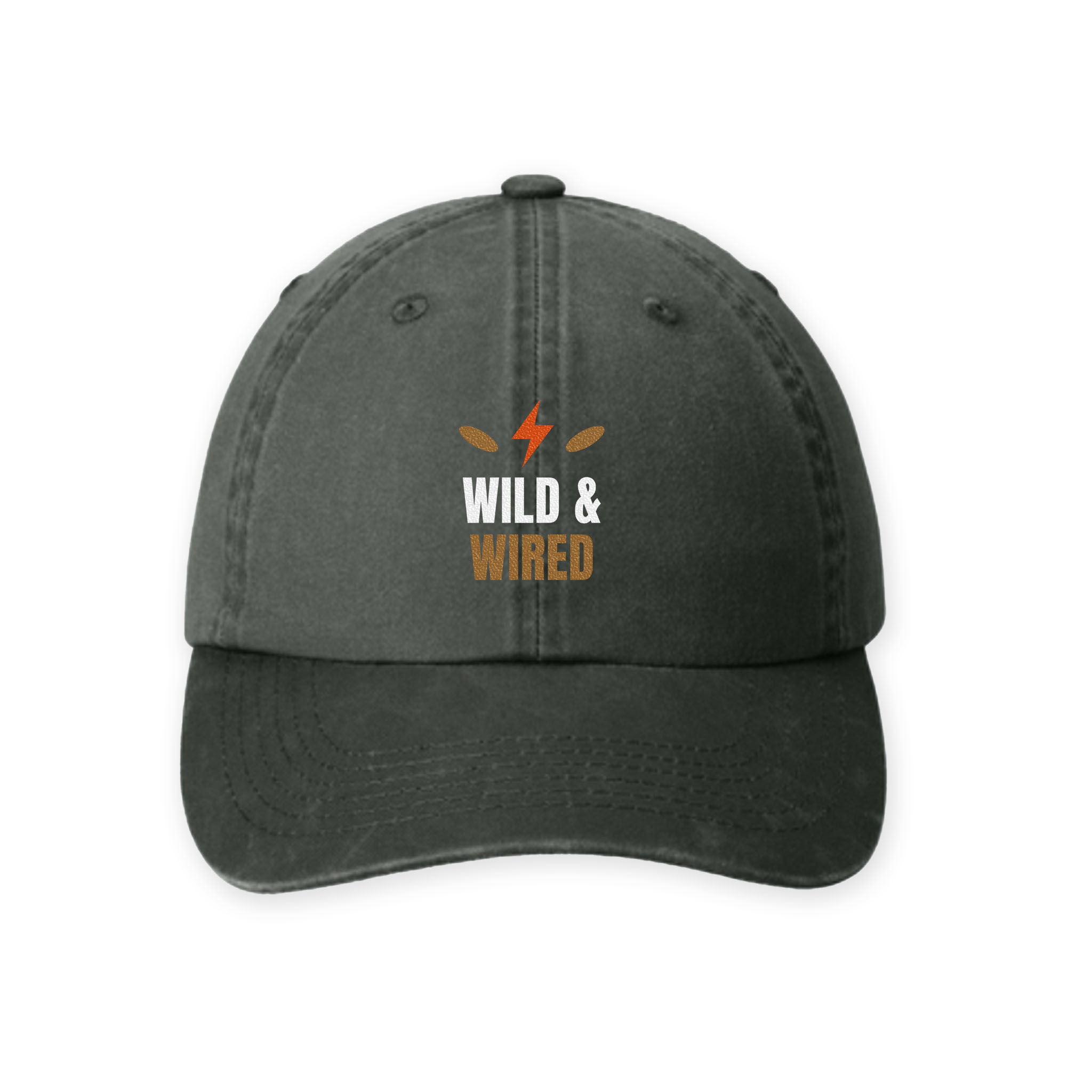 Wild & Wired Cap — Dreamship production preview
