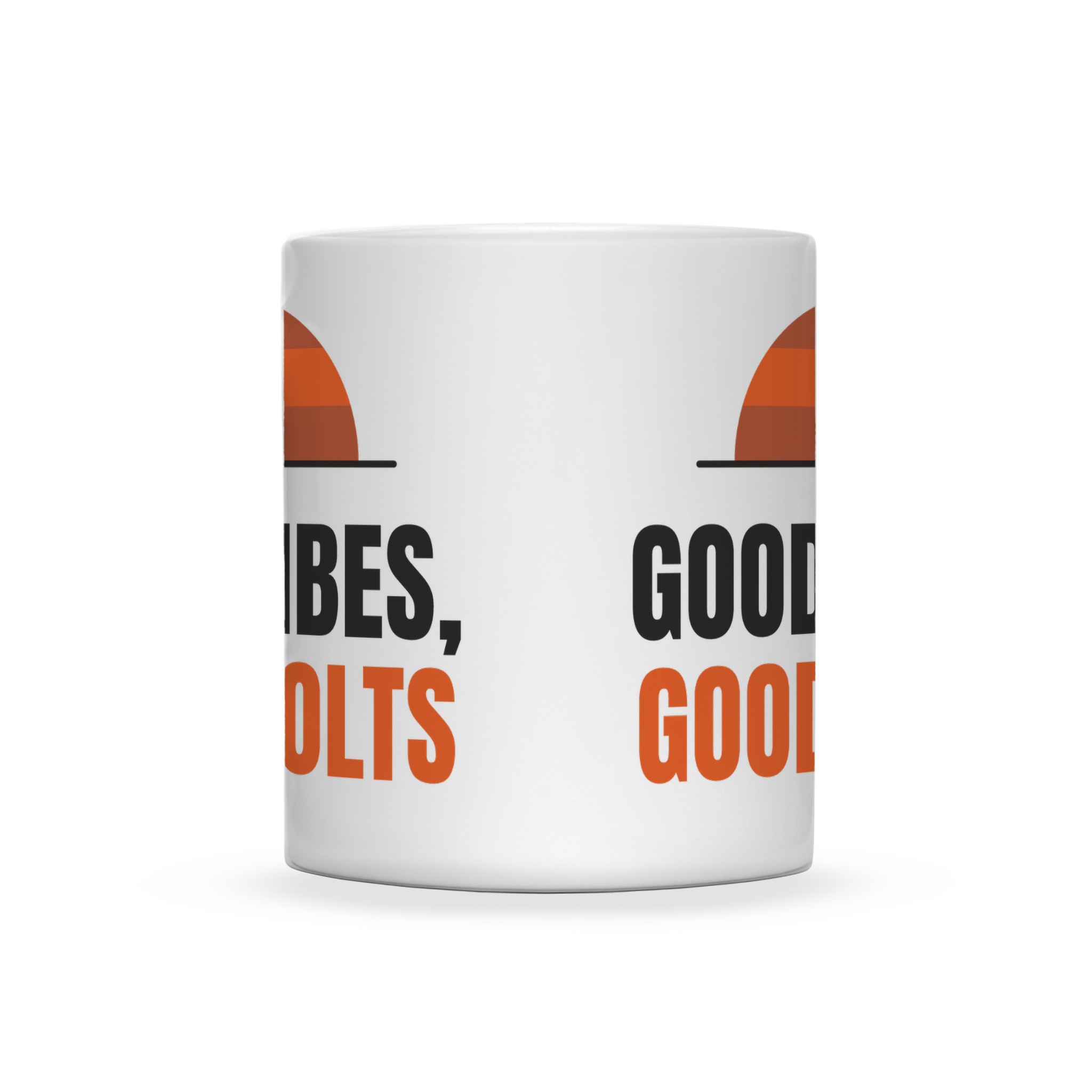 Good Vibes, Good Volts Mug — Dreamship production preview