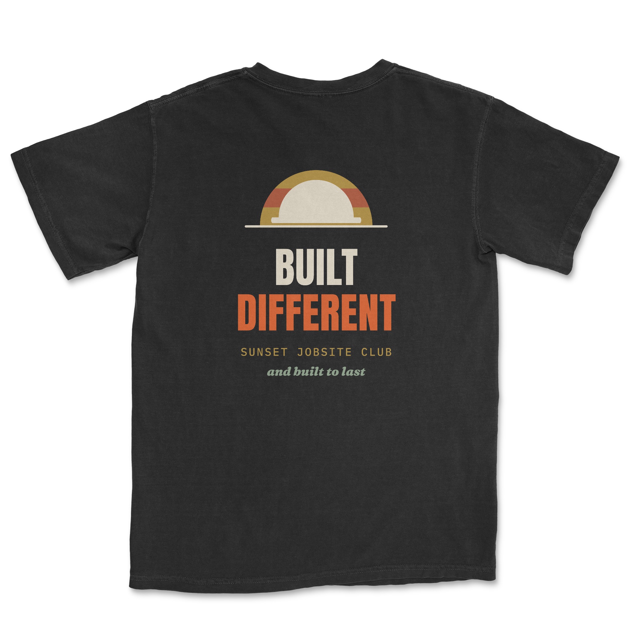 Built Different Tee — back