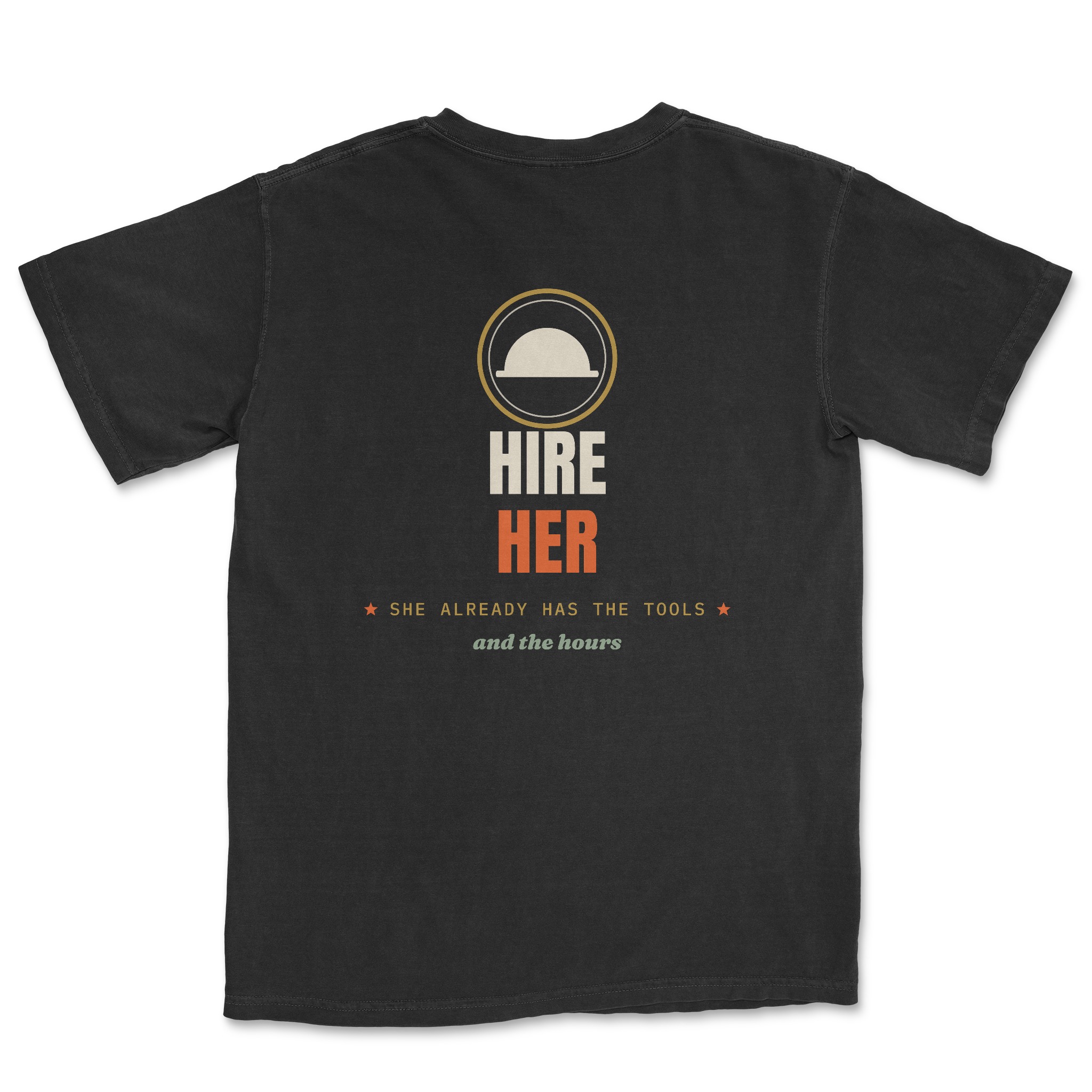 Hire Her Tee — back