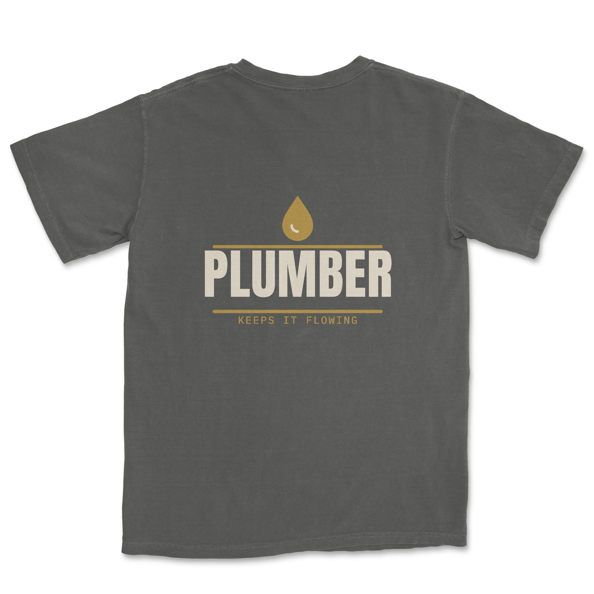 Plumber Tee — back