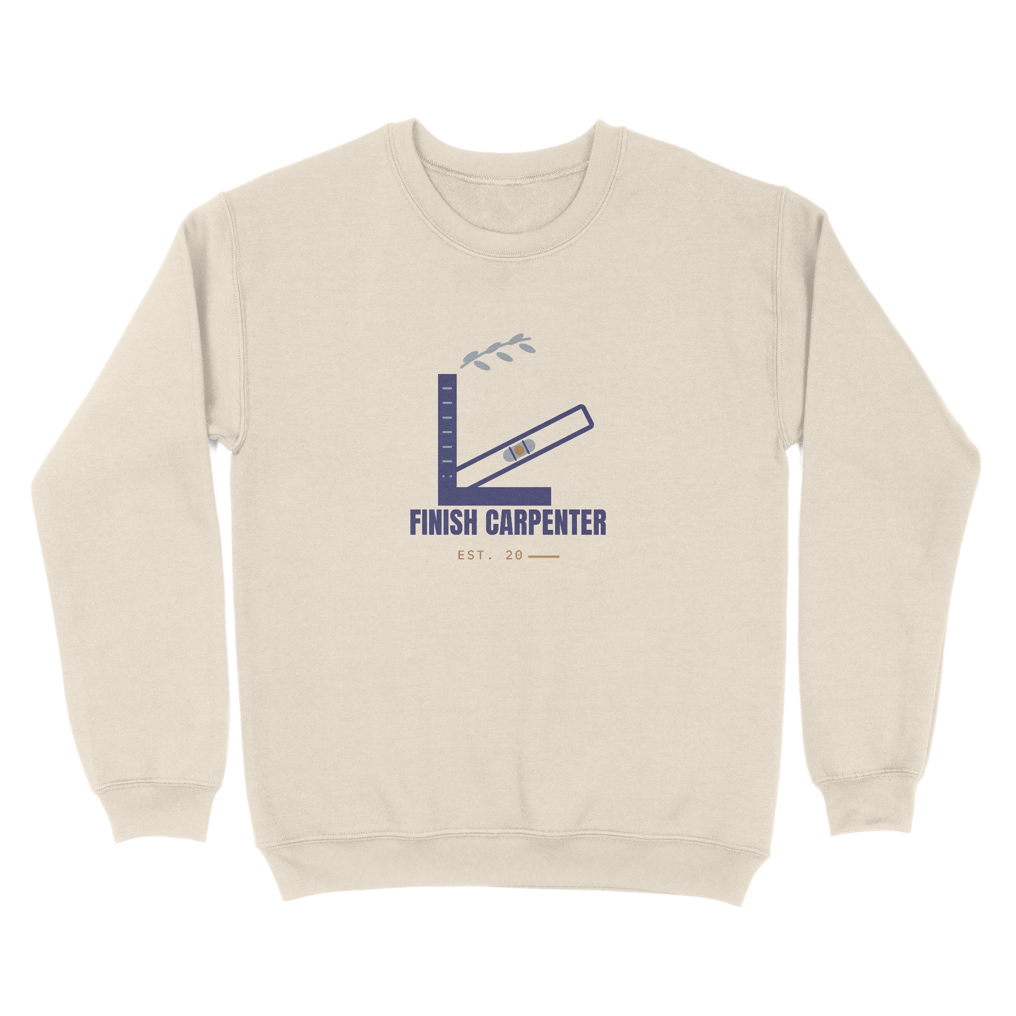 Finish Carpenter Embroidered Crewneck — Dreamship production preview