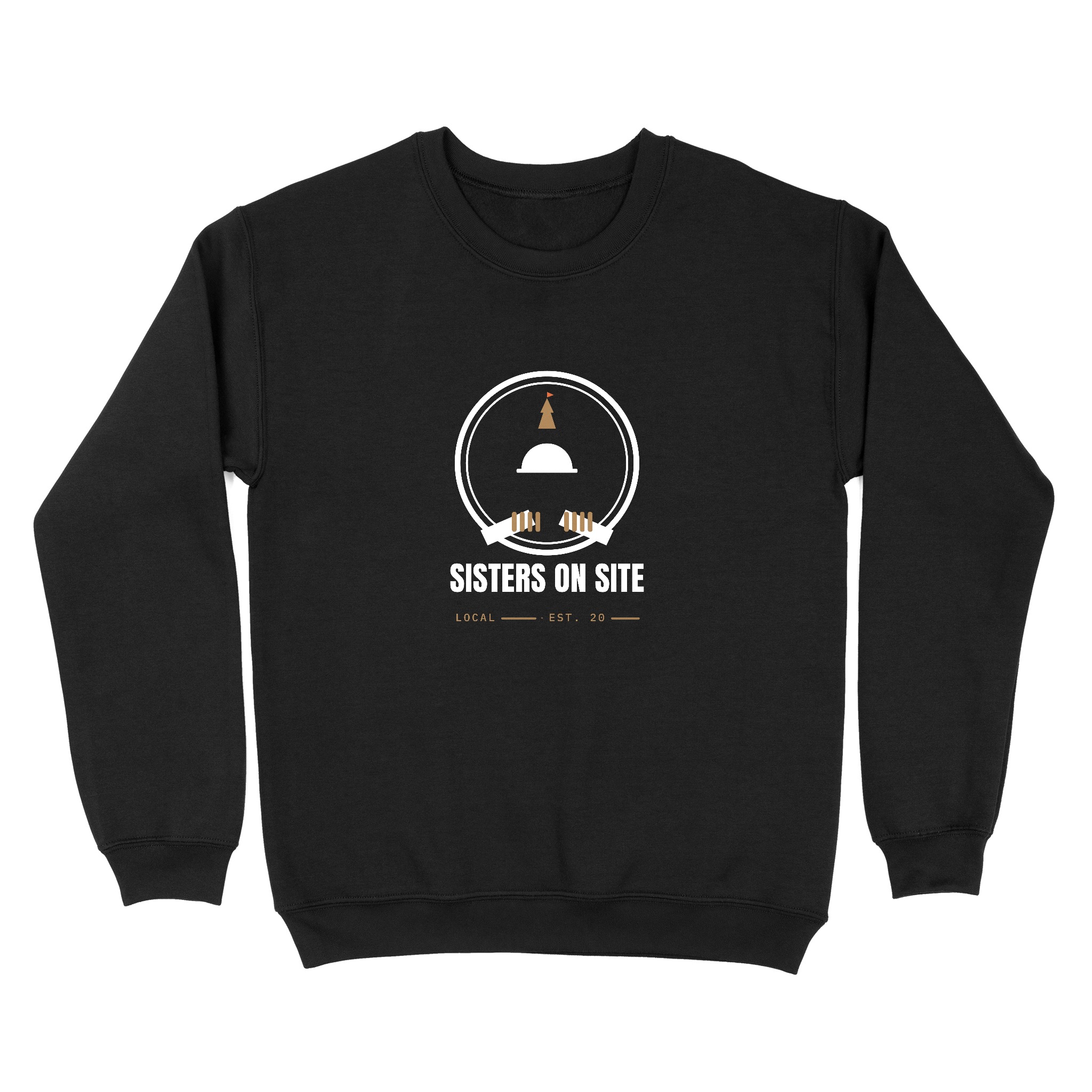 Sisters on Site Embroidered Crewneck — Dreamship production preview