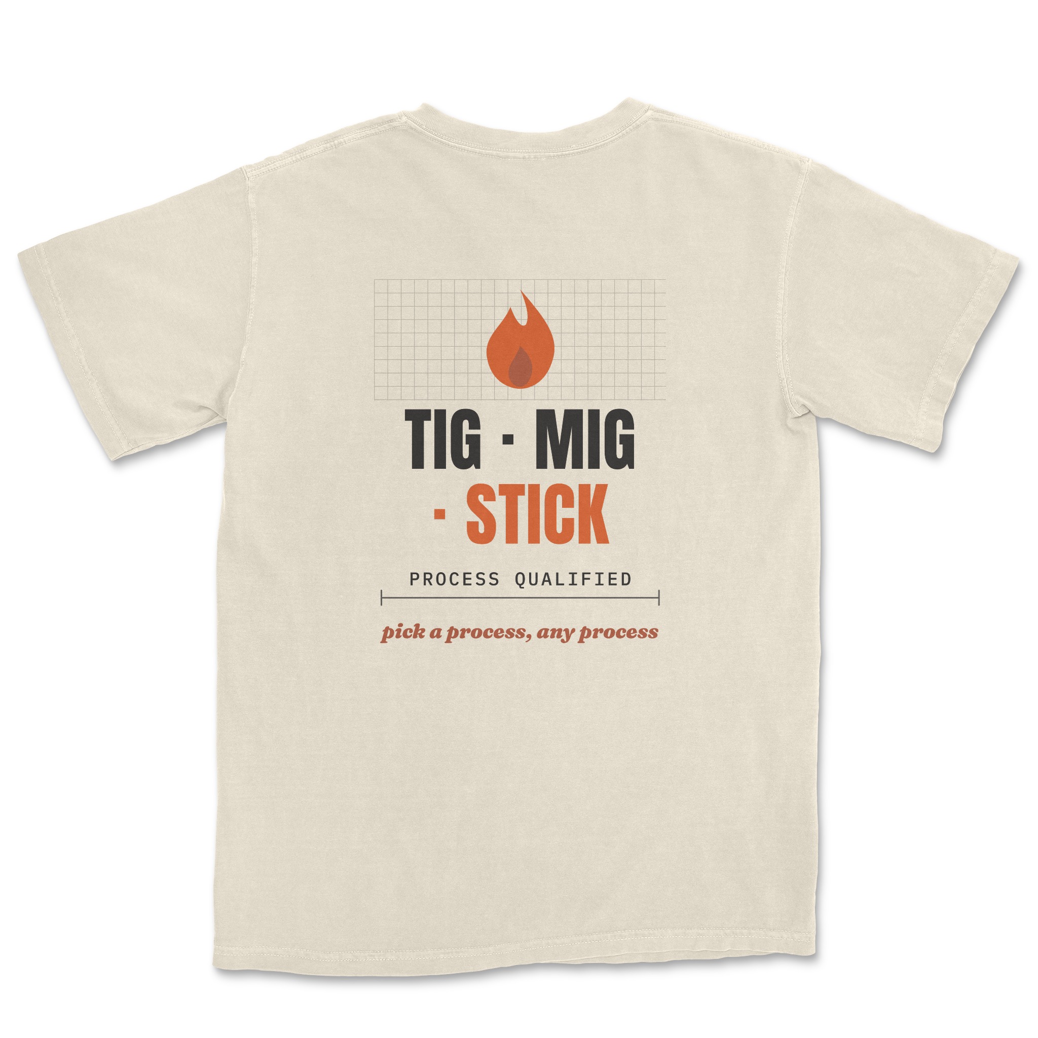 TIG · MIG · Stick Tee — back