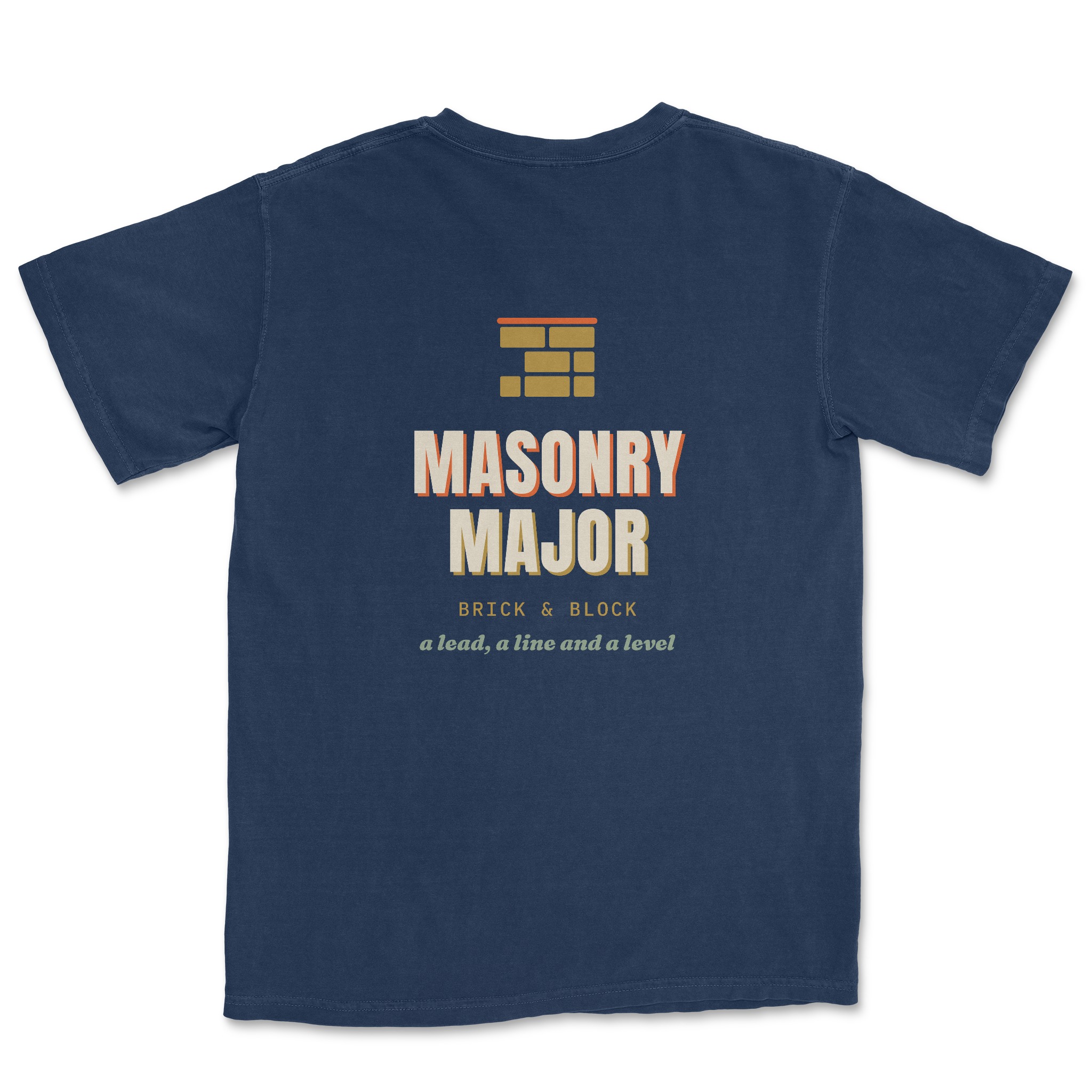 Masonry Major Tee — back