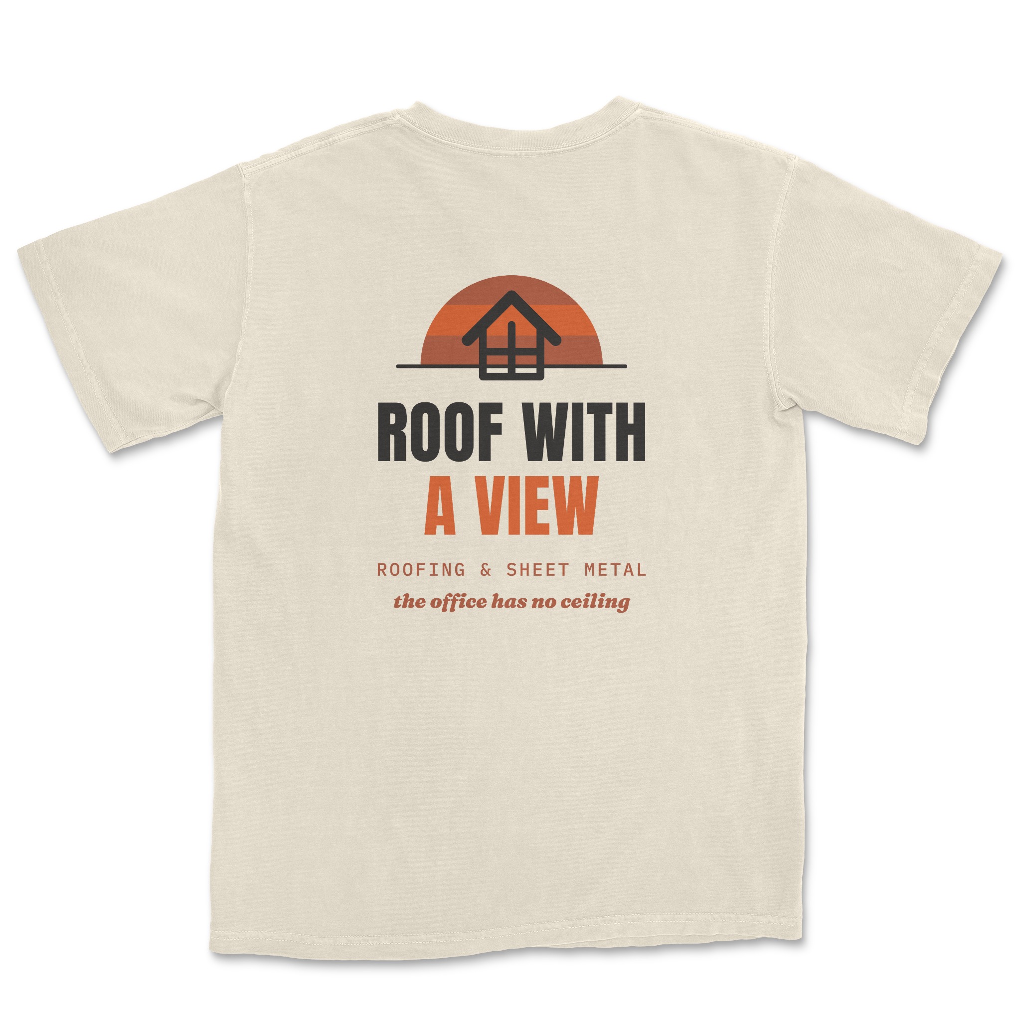 Roof With A View Tee — back