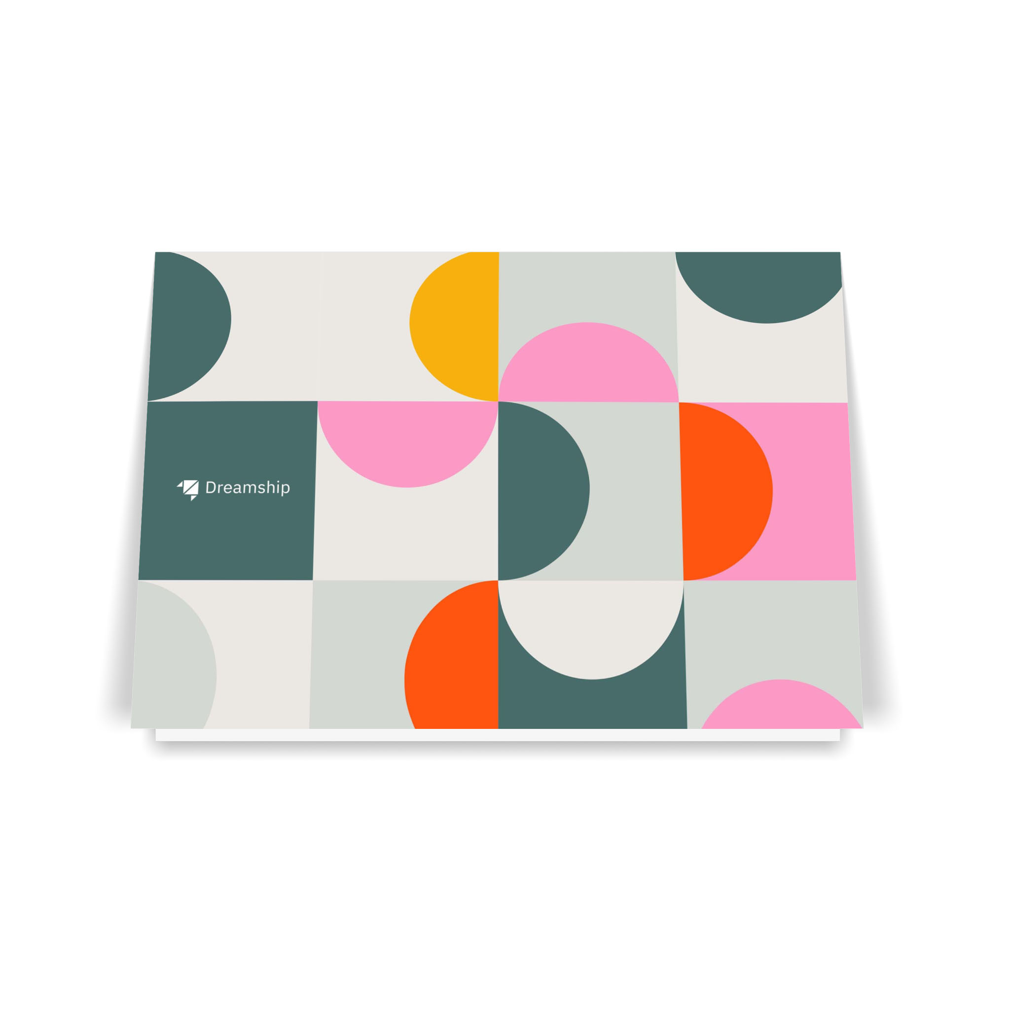7x5 Folded Greeting Card (Set of 3)
